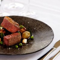 Ironstone Freeform Coupe Plate